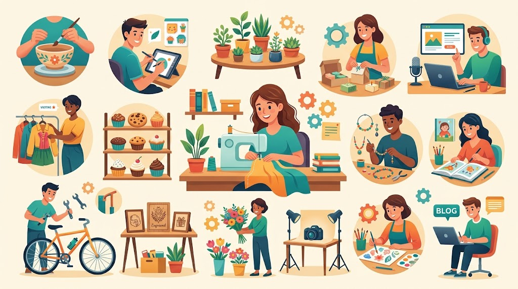 Kurasi Ide Bisnis Rumahan Berbasis Produk Jasa dan Digital
